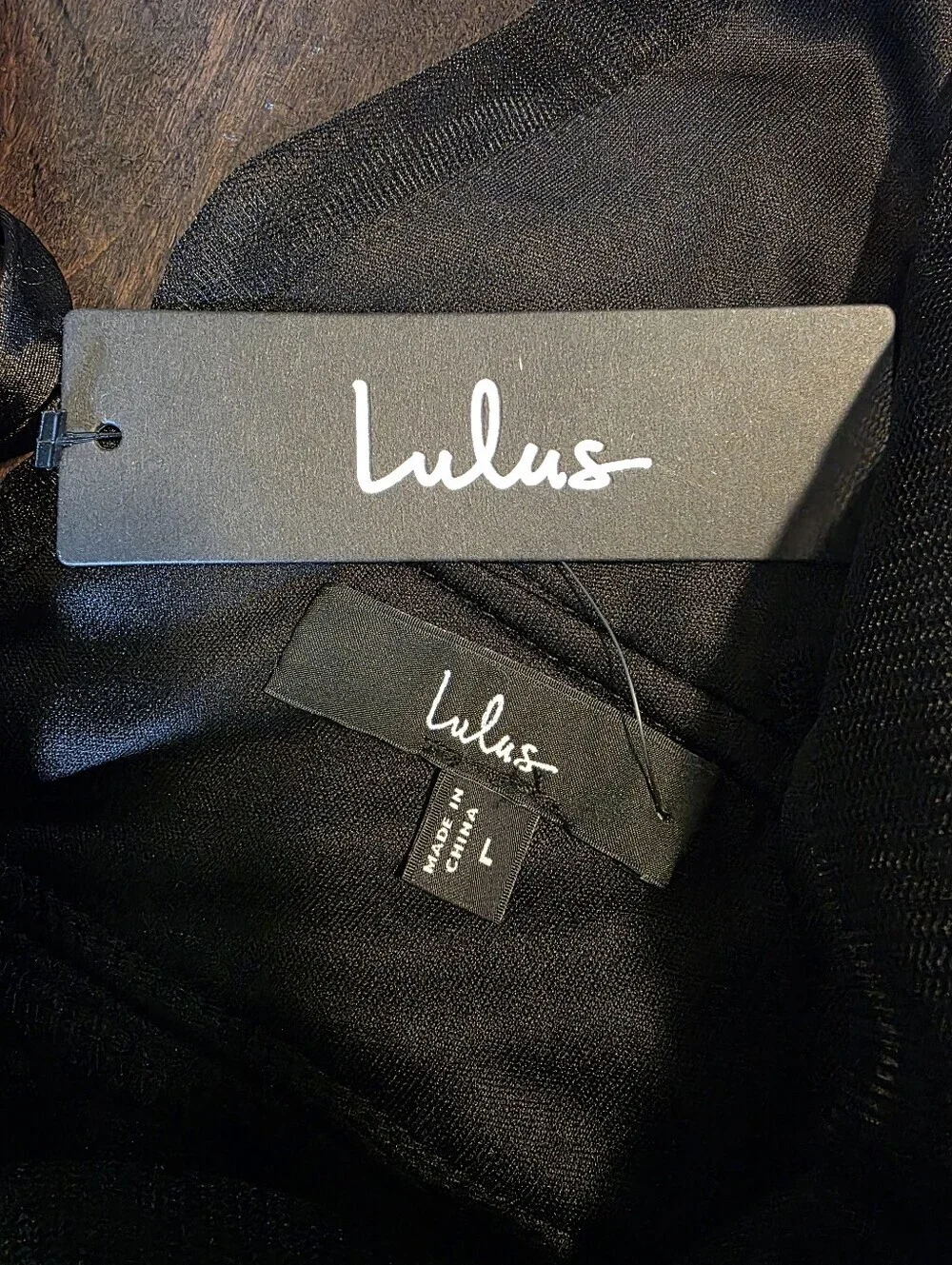 Lulus I'm All Yours Black Tulle Ruffled Maxi Dress - V-Neck V-Back - Size Large